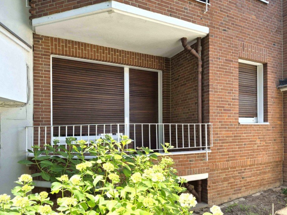 Loggia Erdgeschosswohnung D�sseldorf