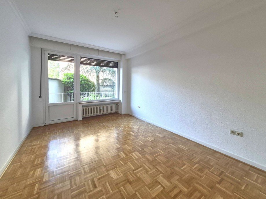 Balkonzimmer Erdgeschosswohnung D�sseldorf