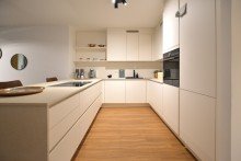 Offene K�che Ansicht 2 Erstbezug ! Moderne 3-Zimmer-Wohnung mit 2 B�dern, Einbauk�che und Tiefgaragenstellplatz