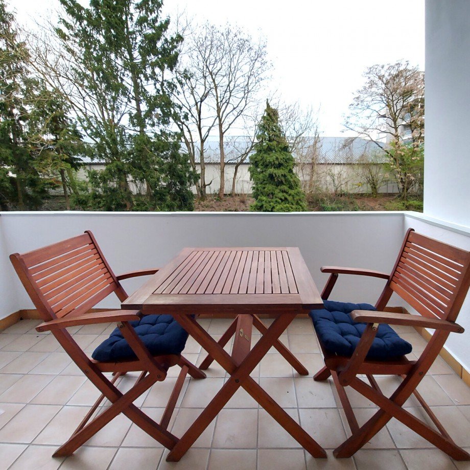 Loggia Erdgeschosswohnung D�sseldorf