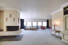 Wohnzimmer Penthouse-Maisonettewohnung mit grandioser Weitblick-Dachterrasse