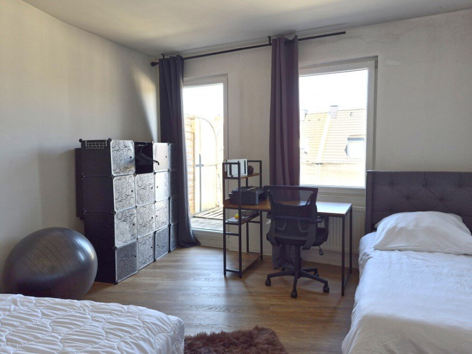 Schlafzimmer Dachgeschosswohnung D�sseldorf
