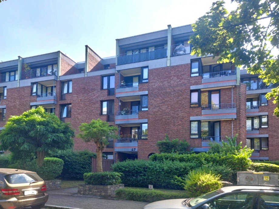 Au�enansicht Etagenwohnung D�sseldorf