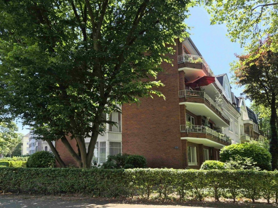 Hausansicht 2 Erdgeschosswohnung D�sseldorf