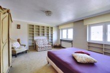 Schlafzimmer Penthouse-Maisonettewohnung mit grandioser Weitblick-Dachterrasse