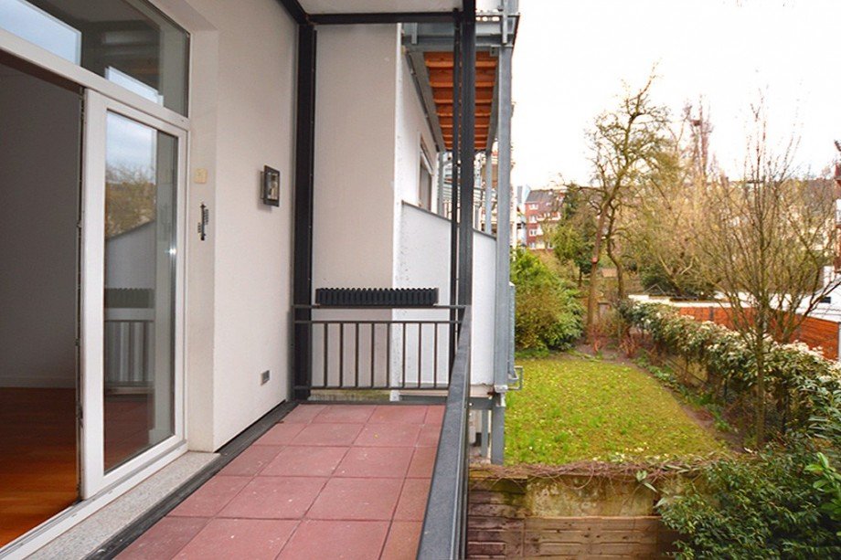 Balkon Erdgeschosswohnung D�sseldorf