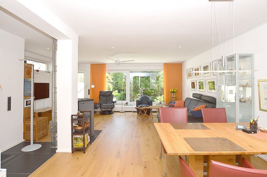 Wohnzimmer EG Doppelhaush�lfte D�sseldorf