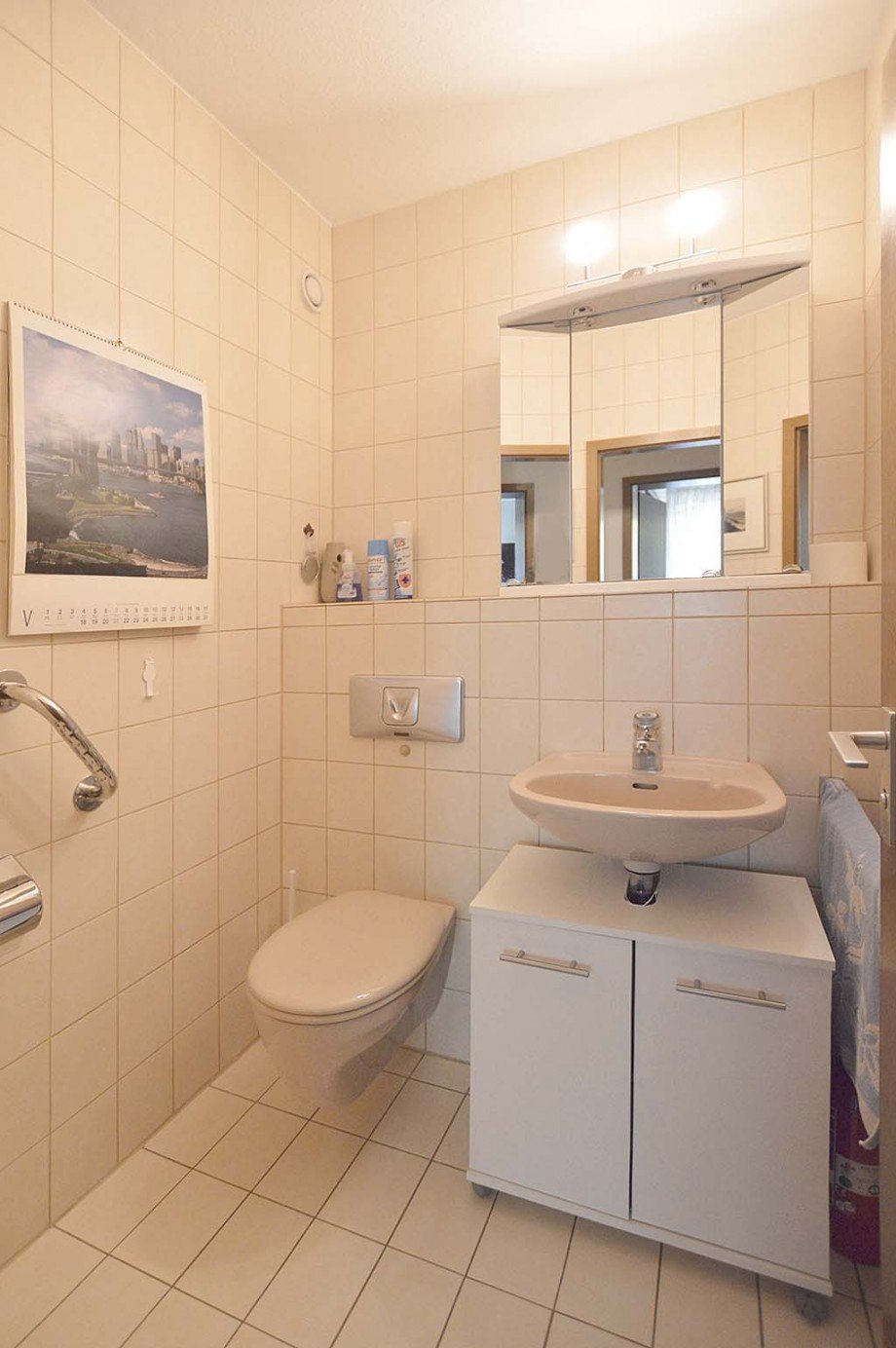 G�ste-WC Etagenwohnung D�sseldorf