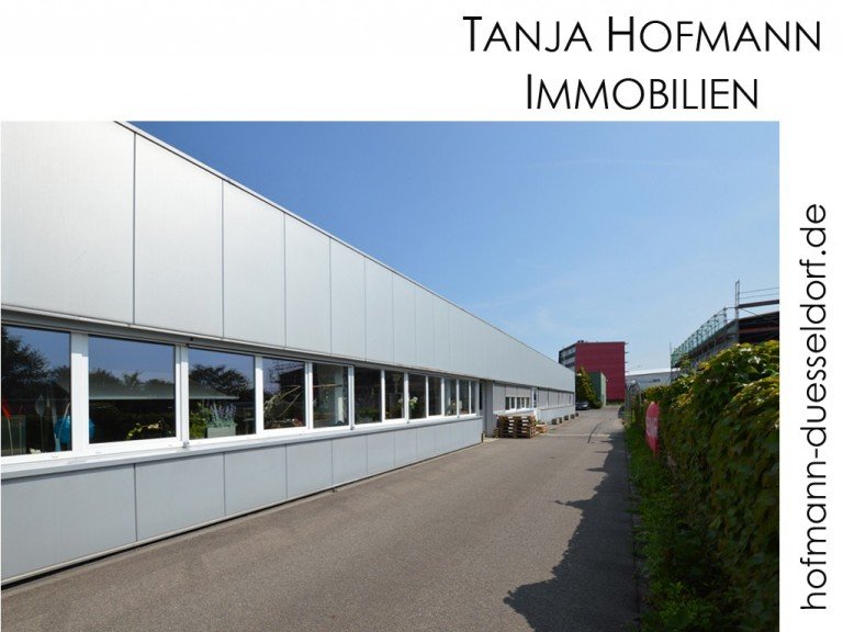 Hallenansicht Meerbusch - B�derich Halle Hallenfl�che mit B�ro als Showroom, Vertriebs-, Lager-, oder Kreativfl�che